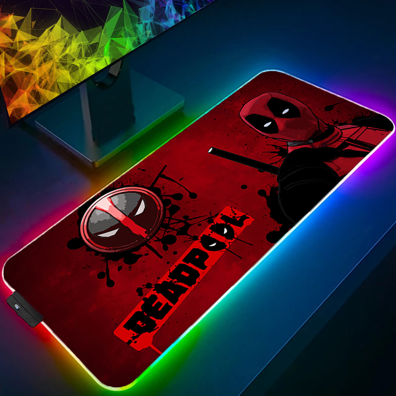 Gaming Keyboard Nearby - Podkładka pod mysz LED Gaming z