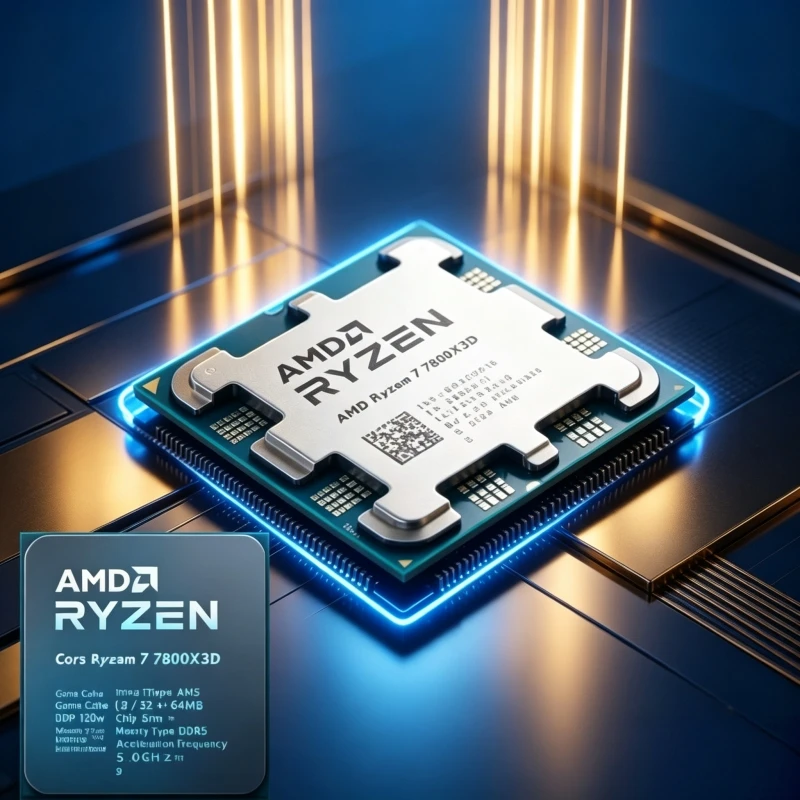 Amd Cpu Ryzen 7 - AMD Ryzen 7 7800X3D – 8-rdzeniowy