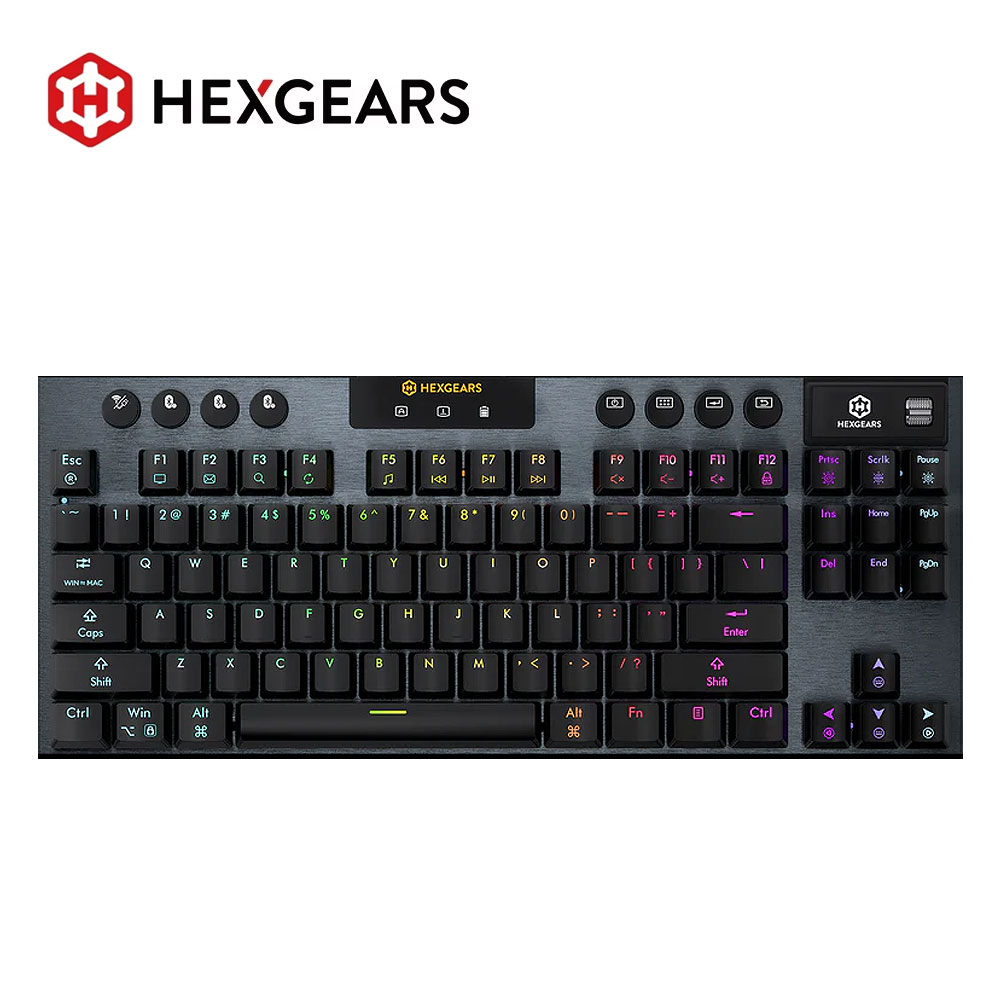 Gaming Keyboard Hot Swappable - Klawiatura mechaniczna HEXGEARS A3 87 klawiszy