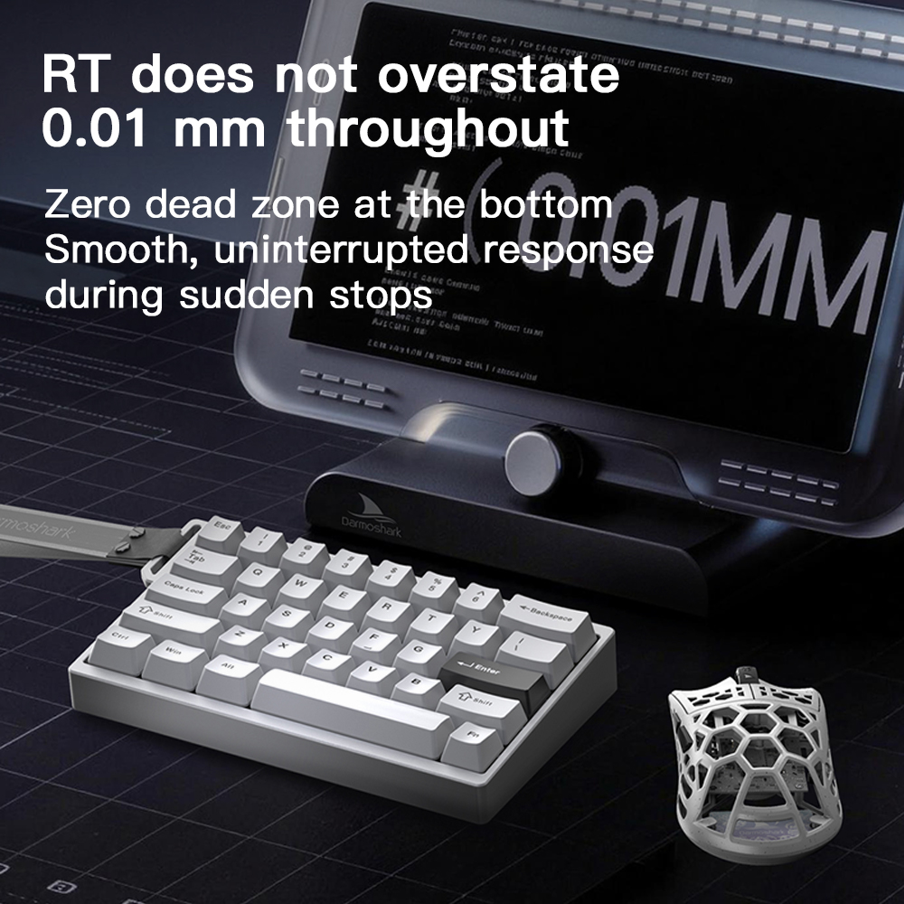 Klawiatura mechaniczna Darmosh – Gaming Keyboard Hot Swappable recenzja i cena