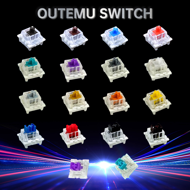 Przełączniki Outemu do klawiat – Keyboard Gaming Blue Switch recenzja i cena