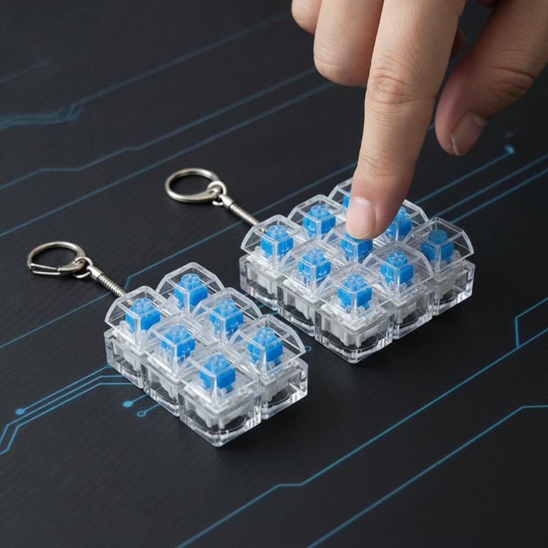 50 sztuk przełączników do klaw – Keyboard Gaming Blue Switch recenzja i cena