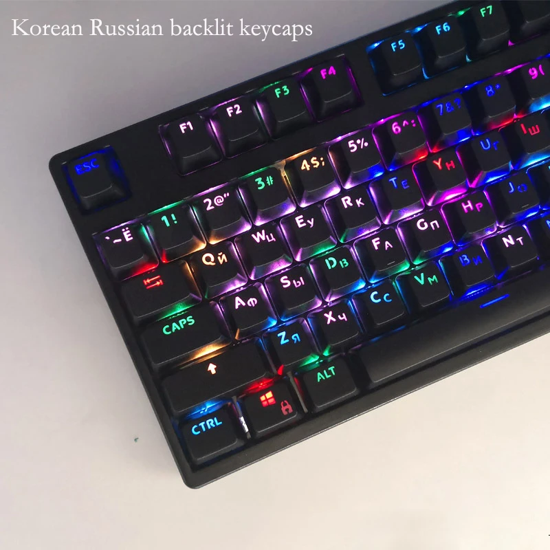 104 klawisze rosyjski koreańsk – Keyboard Gaming Blue Switch recenzja i cena