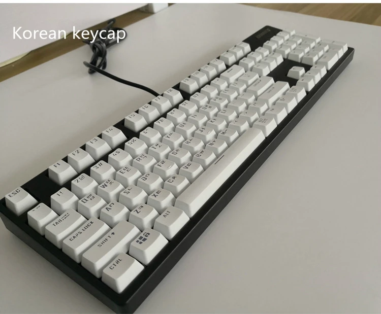 104 klawisze rosyjski koreańsk – Keyboard Gaming Blue Switch recenzja i cena