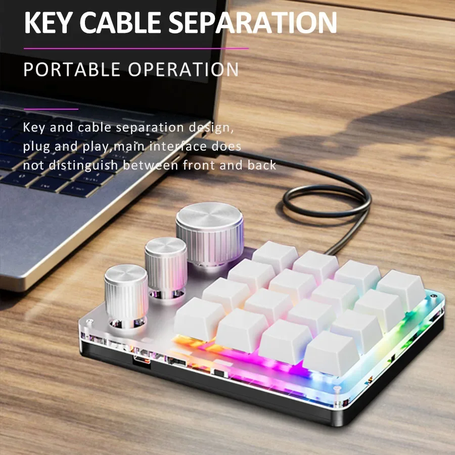 Bezprzewodowa klawiatura RGB B – Gaming Keyboard Mini recenzja i cena