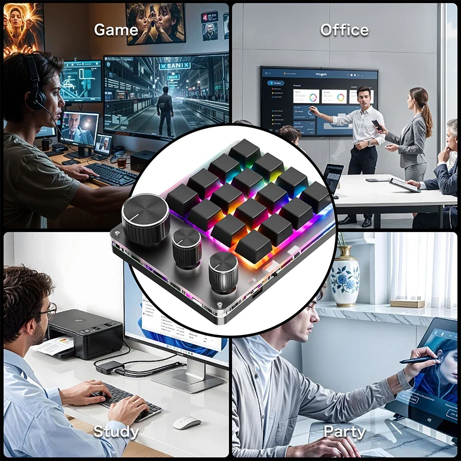 Bezprzewodowa klawiatura RGB B – Gaming Keyboard Mini recenzja i cena